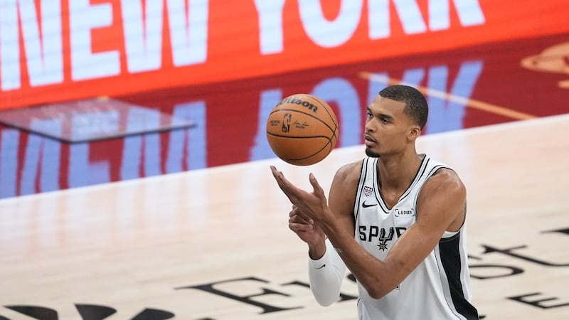 Wembanyama says he’s ‘built for’ the pressure of the NBA Finals with the Spurs down 2-0