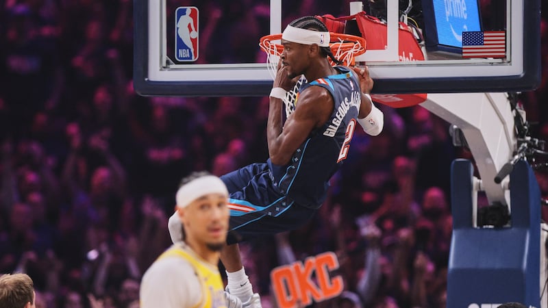Holmgren, Gilgeous-Alexander lead as Thunder beat Lakers to go up 2-0 in West semis