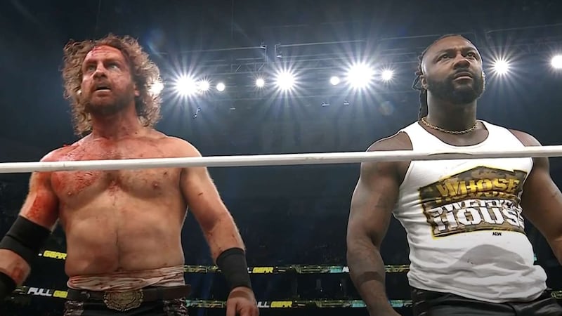 Hangman, Swerve team up in Lights Out Match on TSN