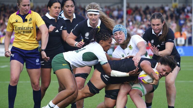 New Zealand beats first-timer South Africa to reach Women’s Rugby World Cup semifinals