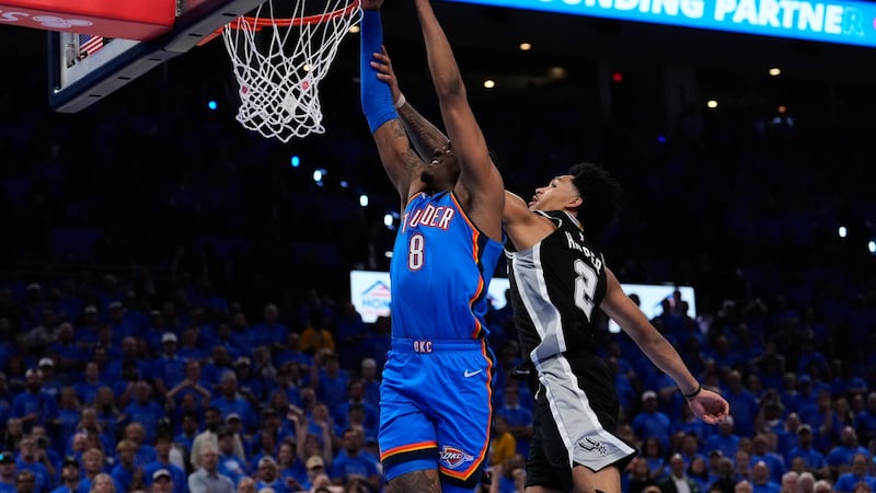 Spurs guard Fox, Harper cleared to play in Game 3, Thunder’s Williams ruled out