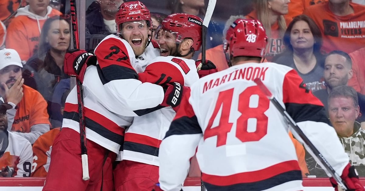 Hurricanes ride dominant defence to rare postseason double sweep