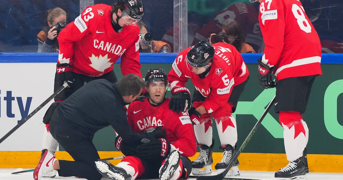 Evan Bouchard injured after Ryan Lindgren's illegal check to the head ...