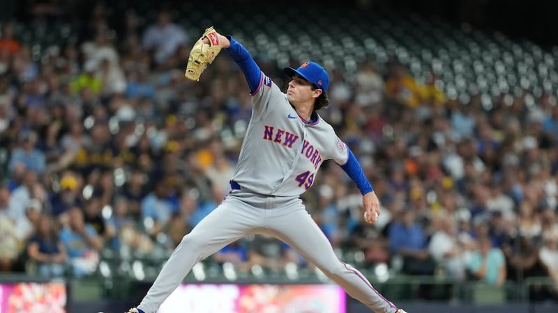 Thornton gets first career win as Mets shut out Brewers