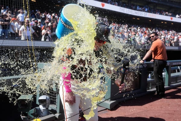 Bader’s second grand slam in six days powers Giants past White Sox