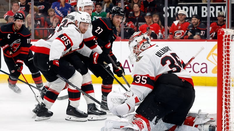 Ullmark’s strong outing not enough to save Sens in Game 2: ‘He keeps us in it’