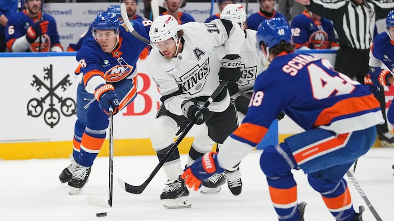Panarin scores twice as Kings beat Islanders in OT for second straight win