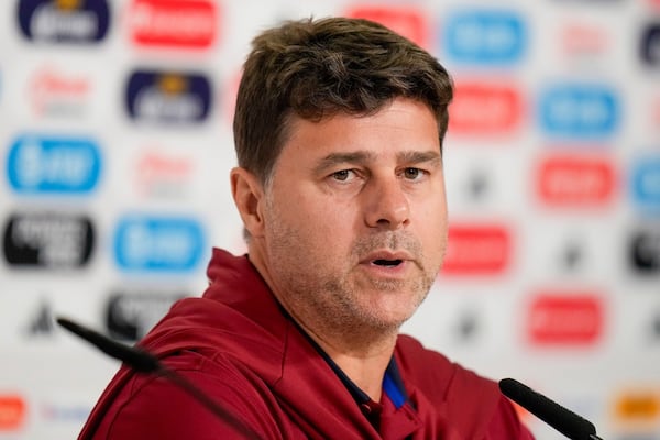 U.S. coach Pochettino says agent spoke with AC Milan, others, no decision on future until after World Cup