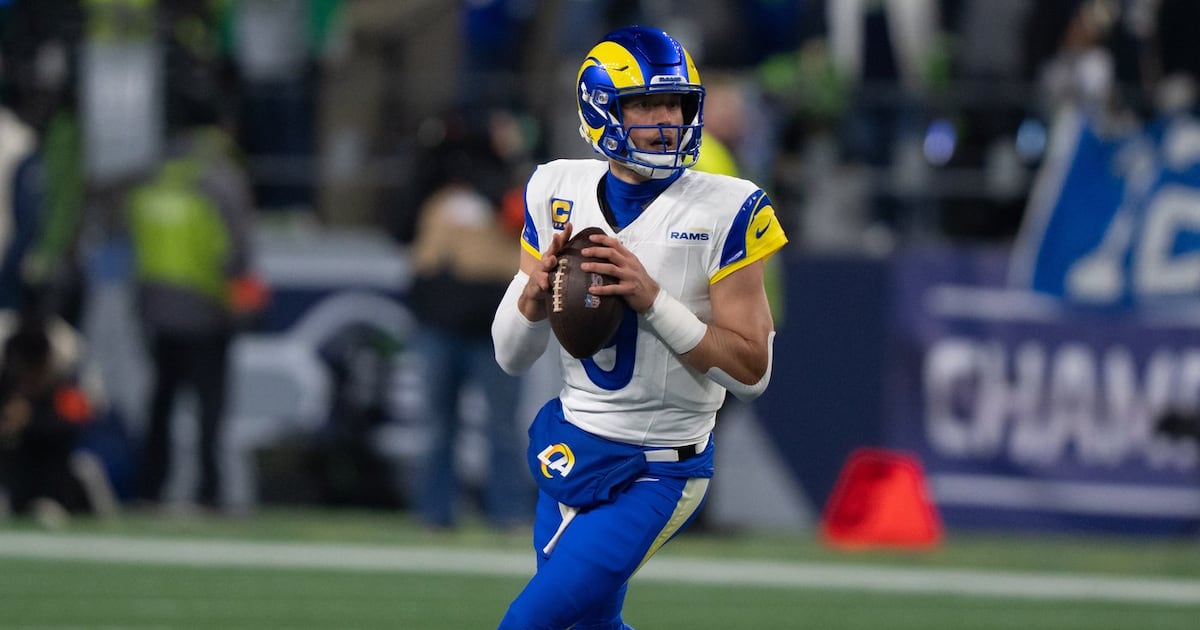 Rams' Stafford addresses Simpson pick, own future after deal