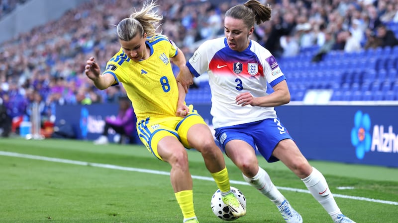 England bounce back with win over Ukraine but have to settle for World Cup playoffs