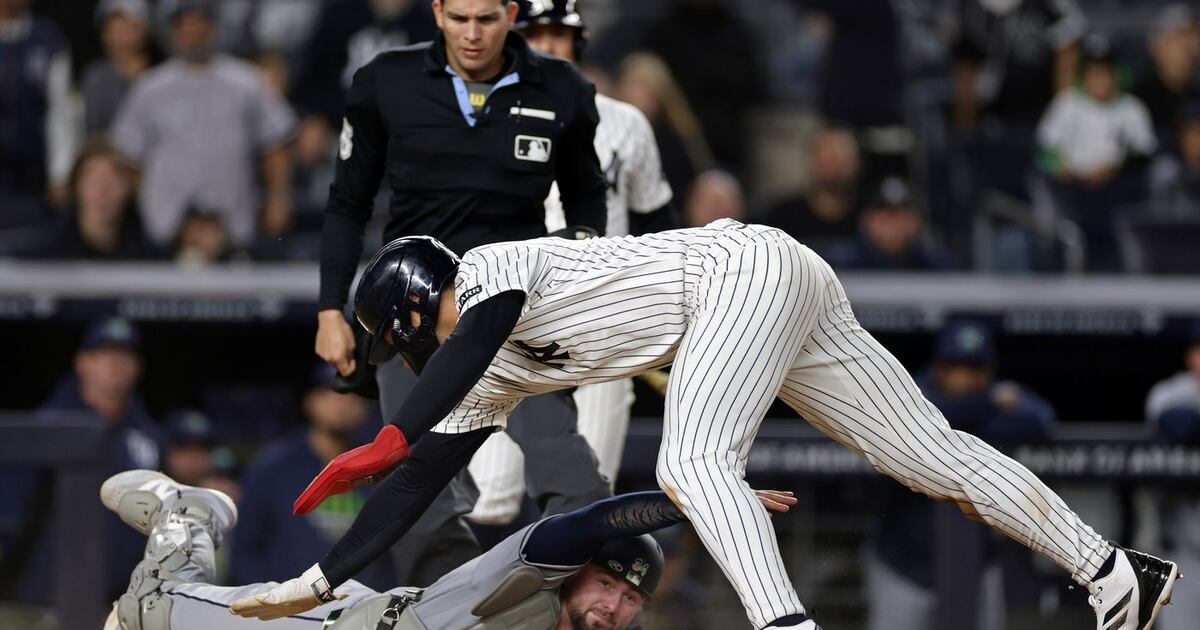 Lombard’s incredible slide, tie-breaking homer lift Yanks over Rays