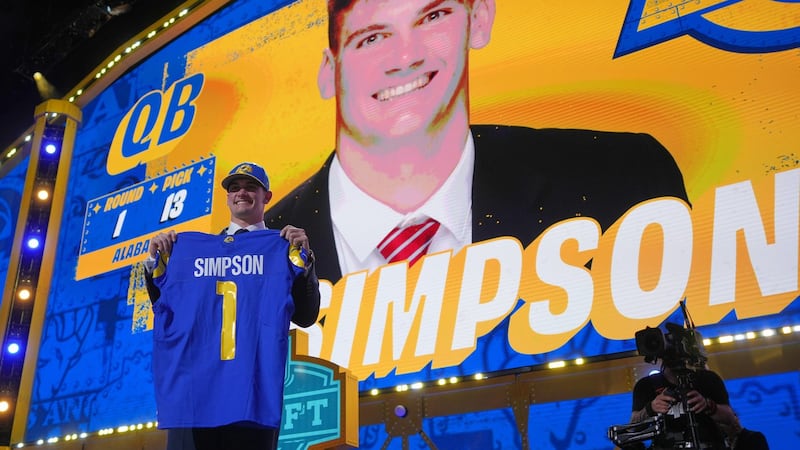 Inside Rams’ decision to draft QB Simpson at No. 13