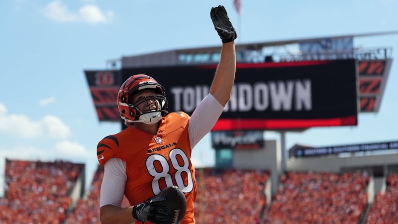 Bengals force four turnovers, Burrow throws for TD in win over Buccaneers
