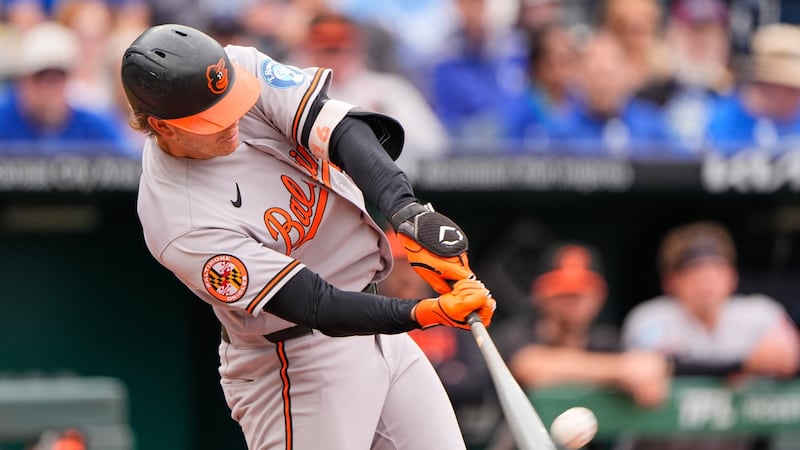 Mayo hits another three-run homer as Orioles take series against Royals