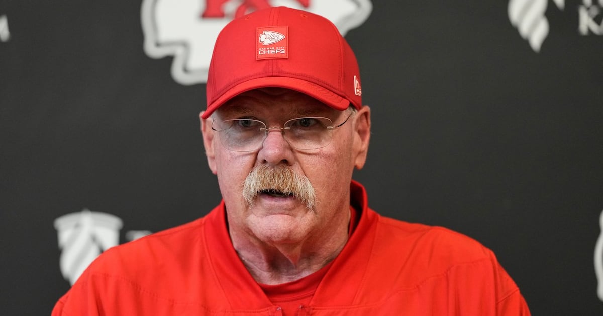 Reid: Chiefs moving forward, will have to get WR Rice caught up