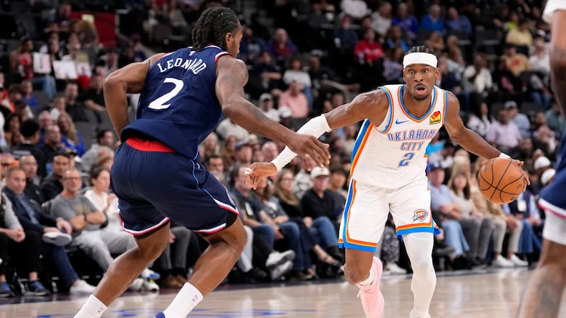 Reigning MVP Gilgeous-Alexander, Thunder begin quest for repeat against Suns