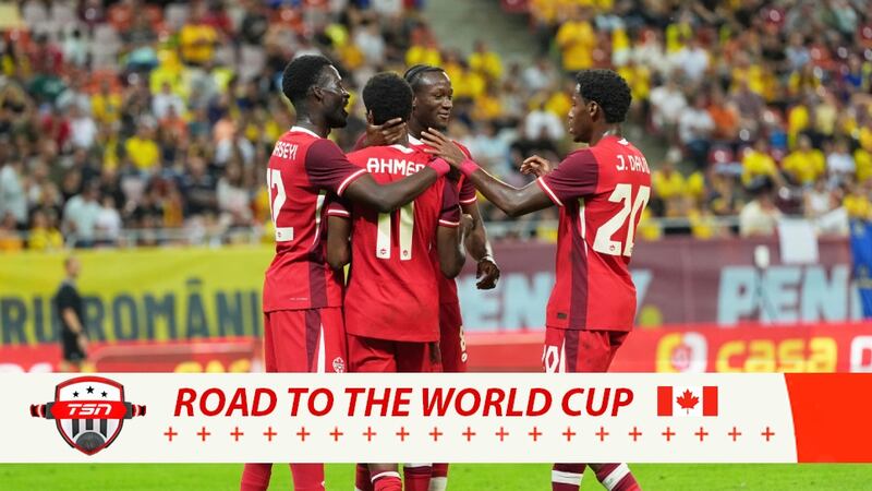 Ahmed stars as Canada leads Romania at halftime