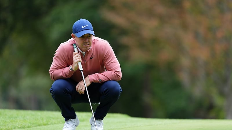 McIlroy produces big finish with eagle on 18 to move into contention at BMW PGA Championship