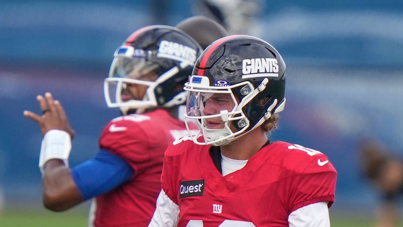 McCarthy joins the Giants with unclear path to being their starting quarterback