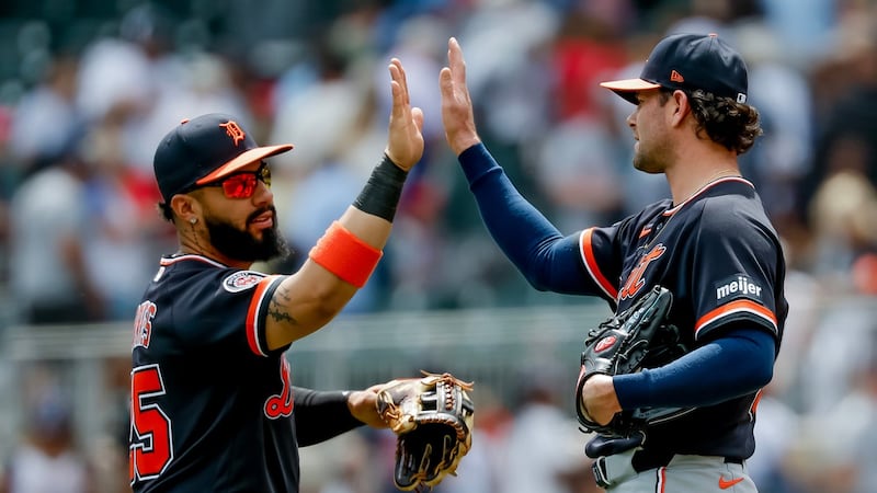 A day after Jansen’s blown save, Tigers turn to Finnegan for save in comeback win over Braves