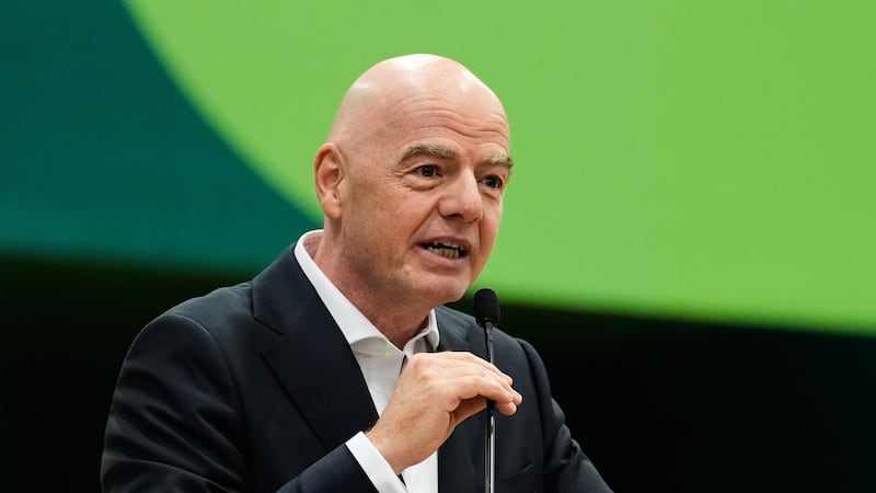 Infantino receives support from six Arab federations amid revolt over World Cup plan