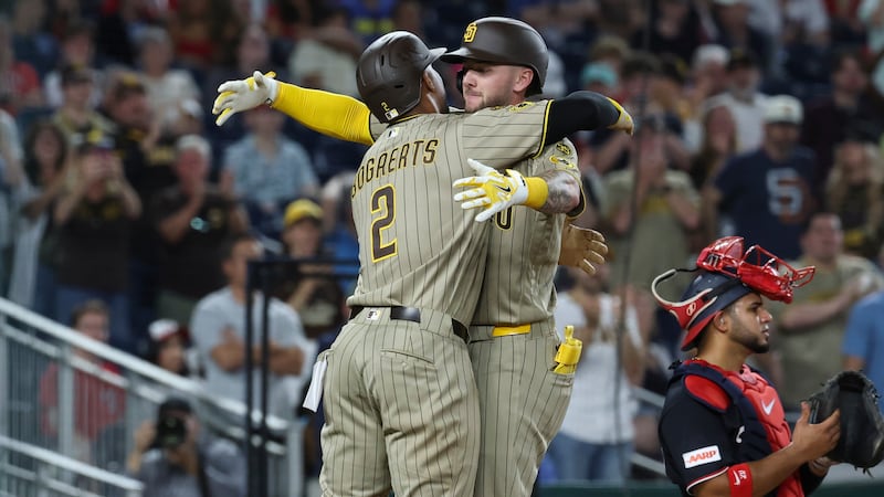 Merrill hits two-run homer in 7th inning to give Padres win over Nationals