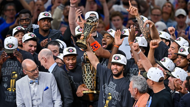Knicks win first NBA title since 1973 with victory over Spurs in Game 5