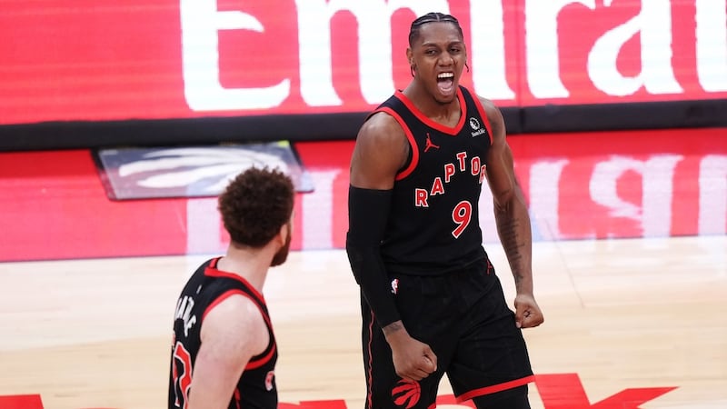 Raptors’ Barrett proving to be playoff tough