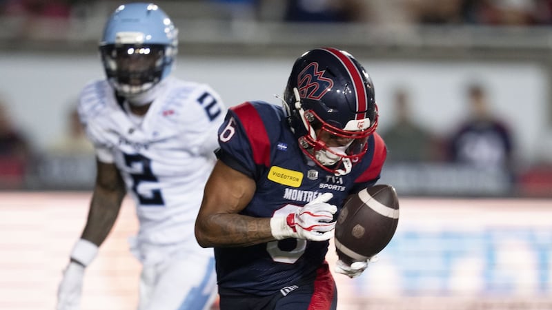 Als WR Philpot, QB Alexander named CFL players of the month, along with Elks’ Rankin