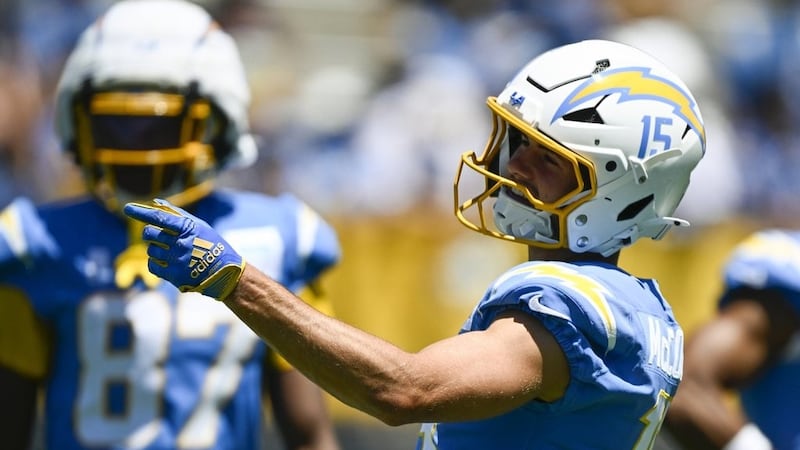 Chargers WR McConkey expects to be ready for training camp