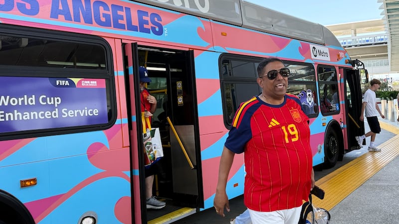 LA uses World Cup to show off upgraded public transit and test plans to hold car-free Olympics