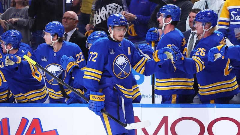 Kulich, Thompson score as Sabres rally to beat Blackhawks