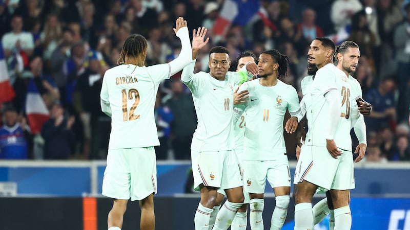 Olise scores 3 as France beats Northern Ireland in World Cup warmup