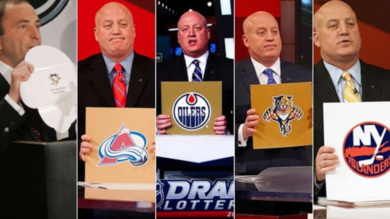 NHL Draft Lottery History