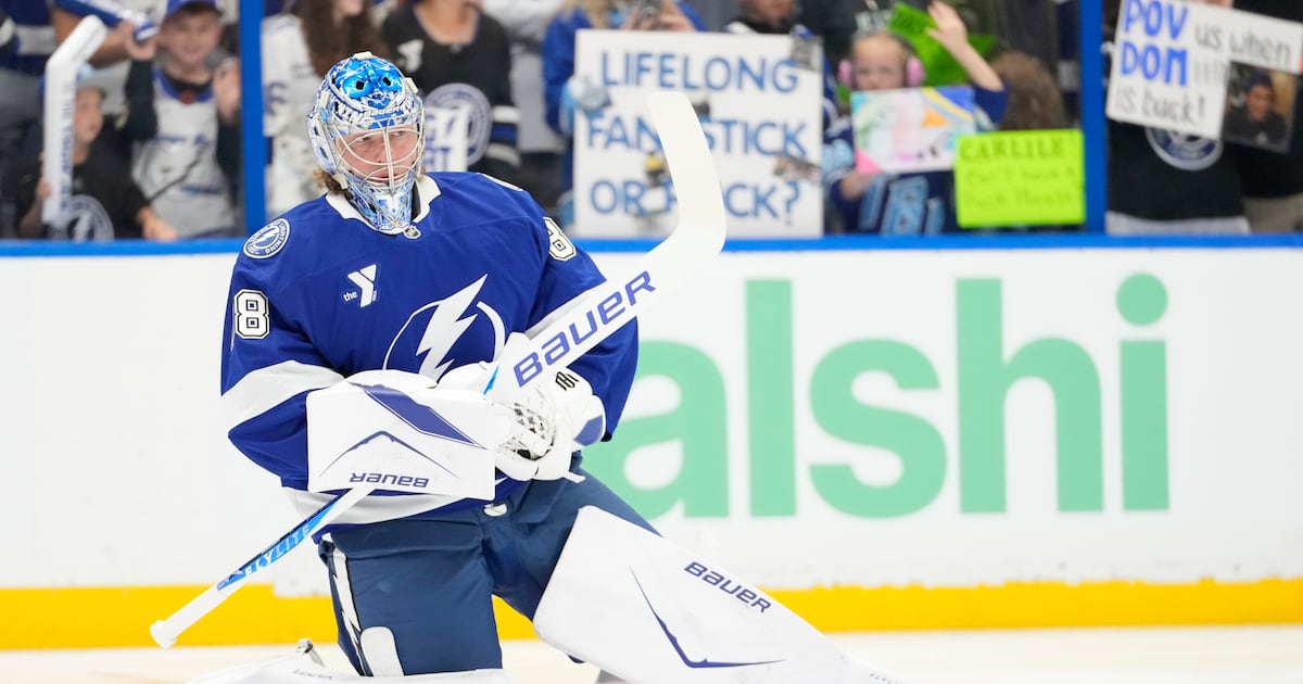 Bolts’ Vasilevskiy takes home Vezina Trophy