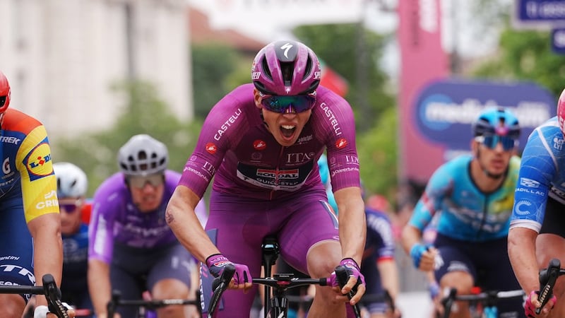 Magnier wins another nail-biting sprint at the Giro d’Italia as Silva stays in pink