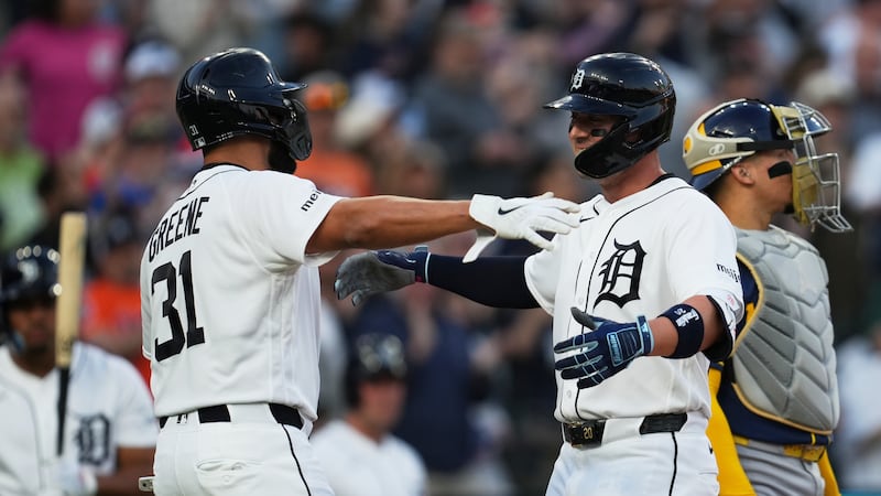 Mize and Torkelson power Tigers to a victory over Brewers