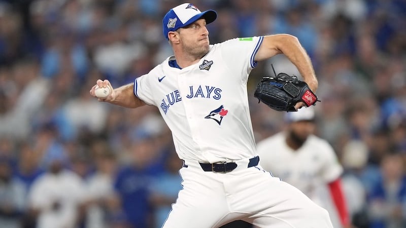 Jays’ Scherzer throws 73 pitches, strikes out five in Triple-A rehab start