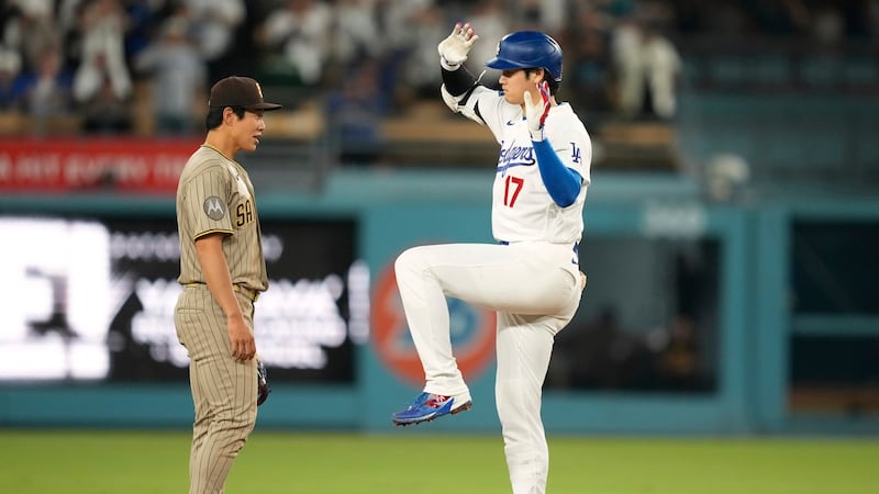 Dodgers manager Roberts expects Ohtani to get at-bats he needs for playoffs by season’s end