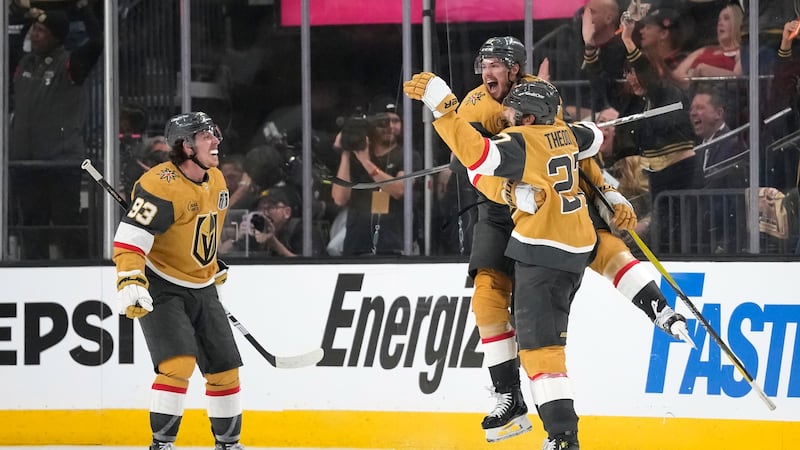 Theodore scores 2OT winner, Marner has hat trick as Golden Knights take 2-1 series lead