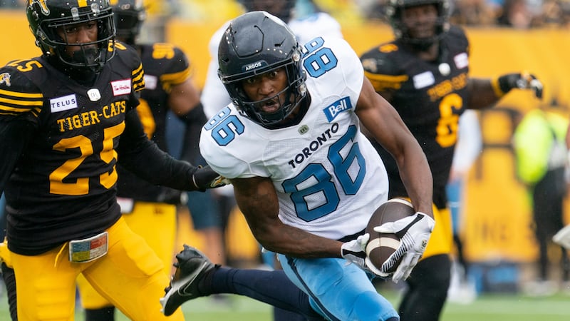 Argonauts’ Coxie looks to keep rolling vs. Elks after huge Week 10 outing: ‘I’m ready to compete’