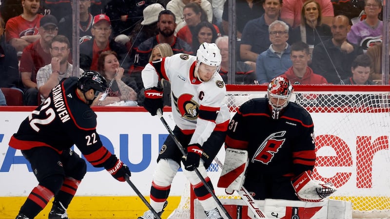 Sens look forward after Game 1 loss; Zub's status unclear after exiting with injury