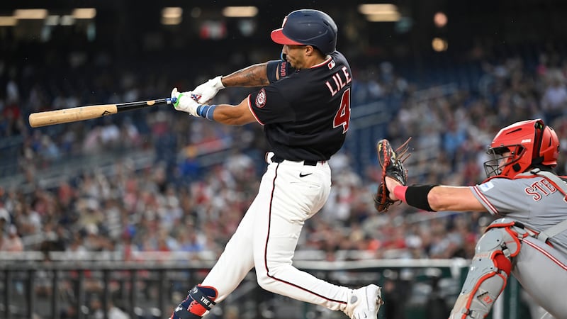 Lile and Ford homer to give Nationals all their runs in victory over Reds