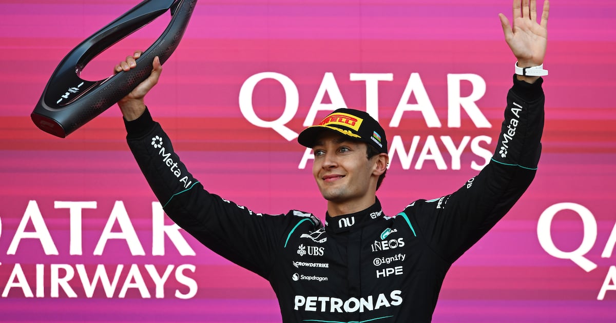 Sports Express | September 27, 2026 — Russell Holds Off Verstappen to Win Azerbaijan Grand Prix