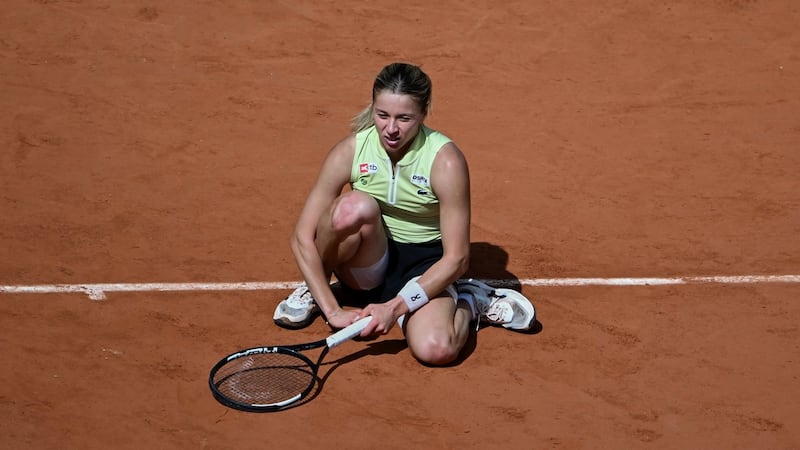 A double fault then a French Open final rout: Chwalińska's fairy tale ends in nightmare