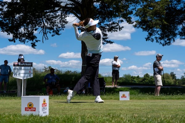 Joo thrives in wind, builds 4-shot lead in ShopRite LPGA