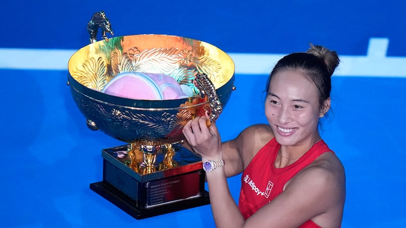 Olympic champion Zheng beats Andreeva in China Open final for first title win in 2 years