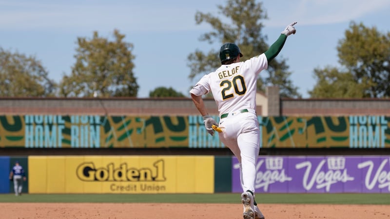 Gelof, Butler each hit two-run homers, lead A’s over Rangers