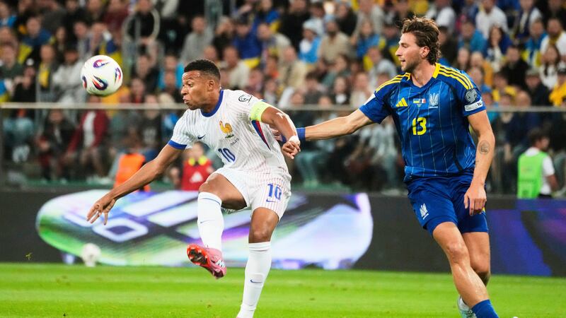 Mbappé’s France beats Ukraine to start World Cup qualifying