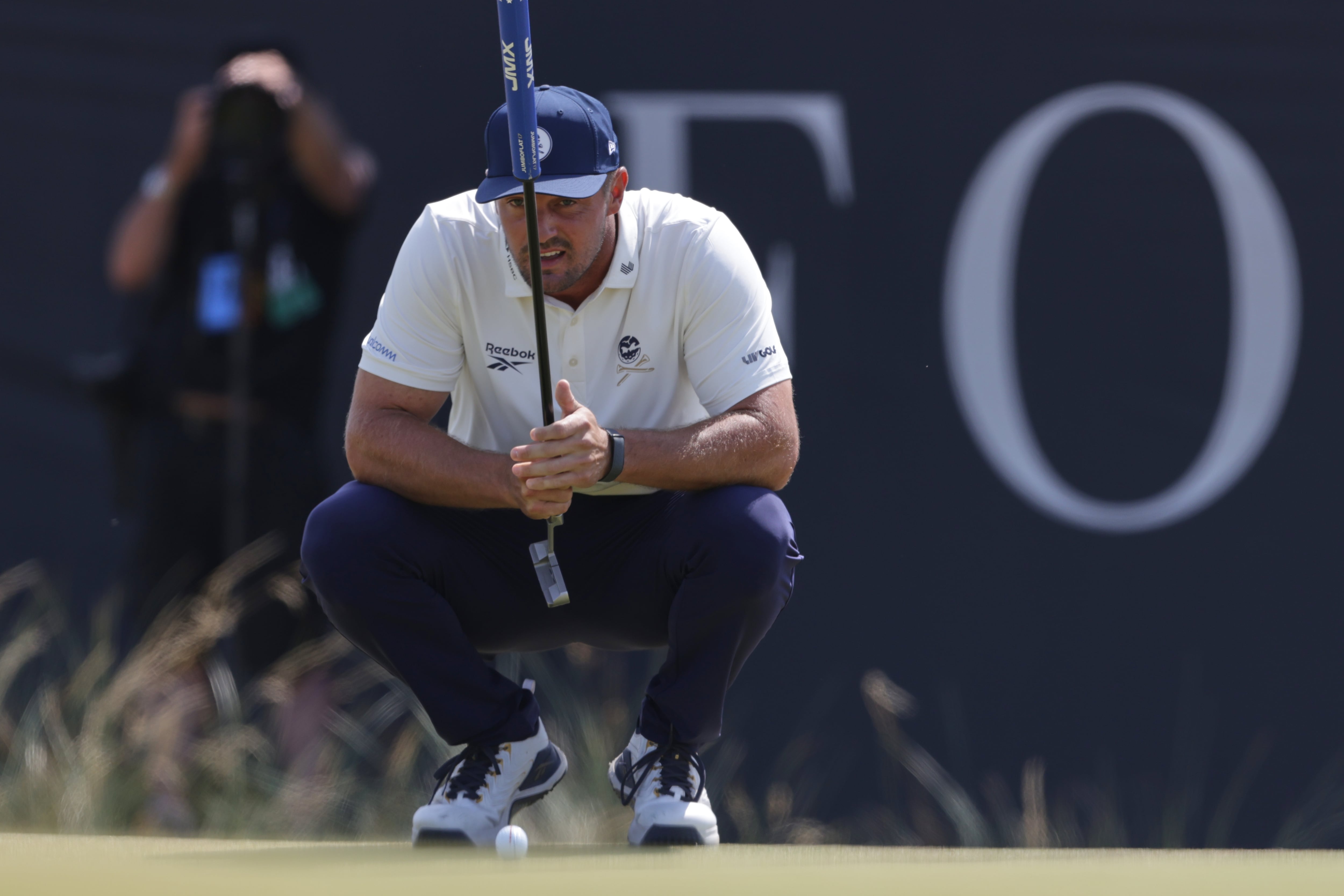 DeLaet on a surprising leaderboard early at The Open Championship, the uniq